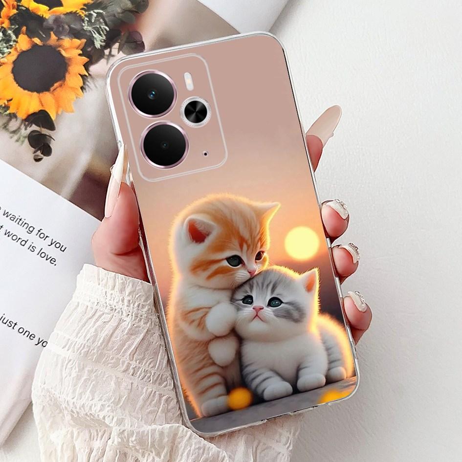 Чехол для Oppo Realme 14 14T 5G RMX5075 RMX5078 Популярный чехол-карман с рисунком сердца из мягкого силикона, противоударный, для Realme14 Realme14T 5G