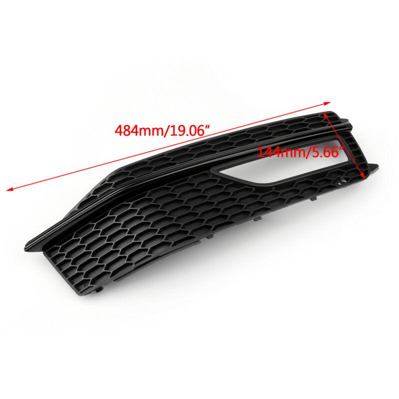 1x Right Bumper Fog Light Lamp Cover Grille Grill For A4 S-line S4 13-15