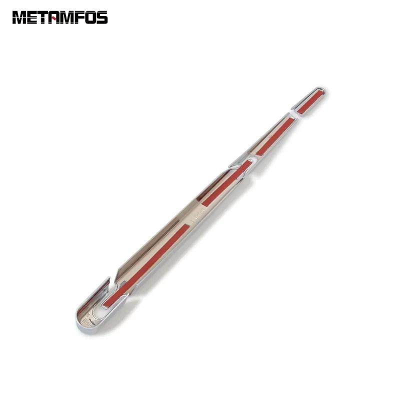 For Nissan Kicks 2017- 2024 Chrome Rear Window Windshield Wiper Arm Blade Cover Trim Exterior Accessories Car Styling