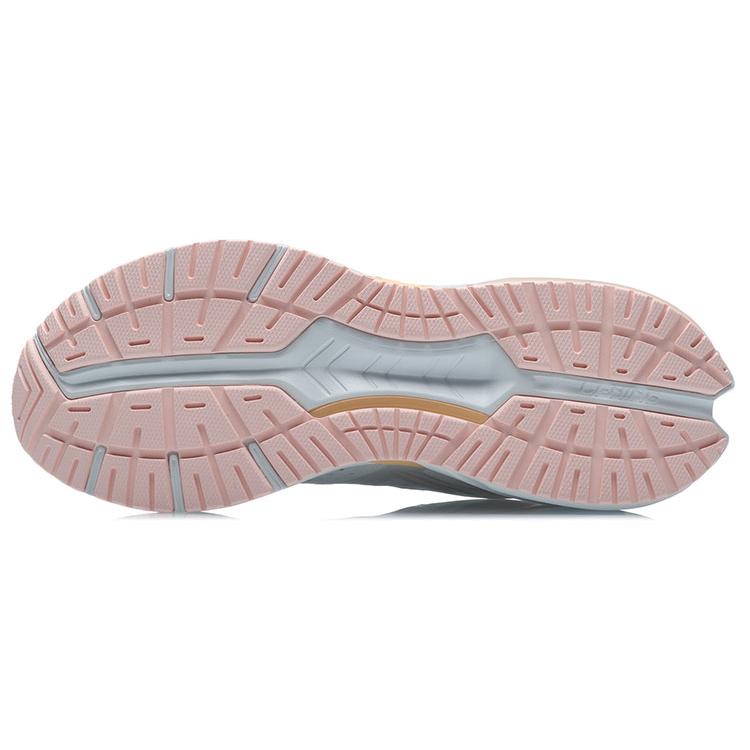 Женские беговые кроссовки Li Ning Легкие Низкие Бело-оранжевые ARHR062-3
