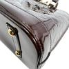 LOUIS VUITTON Vernis Alma PM Handbag Monogram Vernis wine-red Women M91611 Used