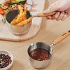 SUPOR Oil Pouring Pan, 316 Stainless Steel, Household Hot Oil Pan, Mini Flat Bottom Pan Spoon KGF30DT10, 300ml