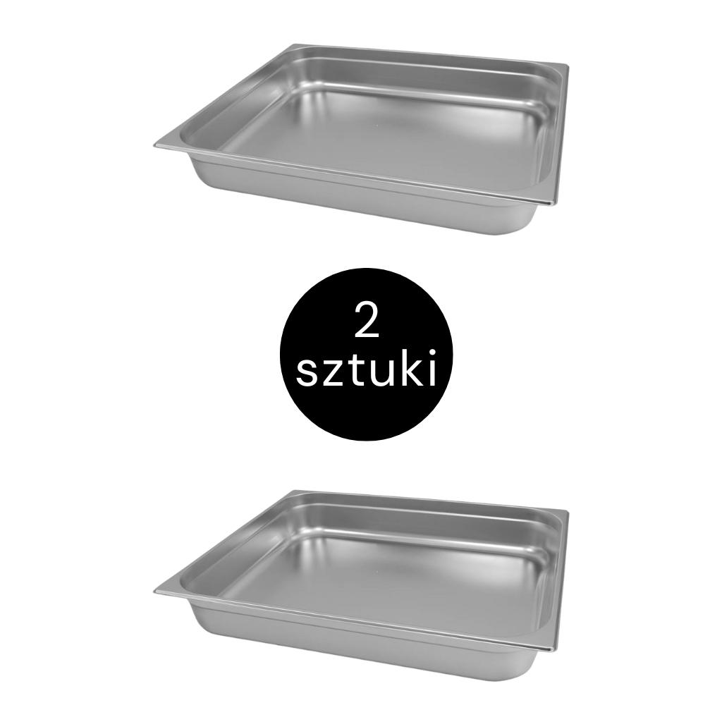 GN container Mega-M 2/1 650x530x100 (set of 2) N