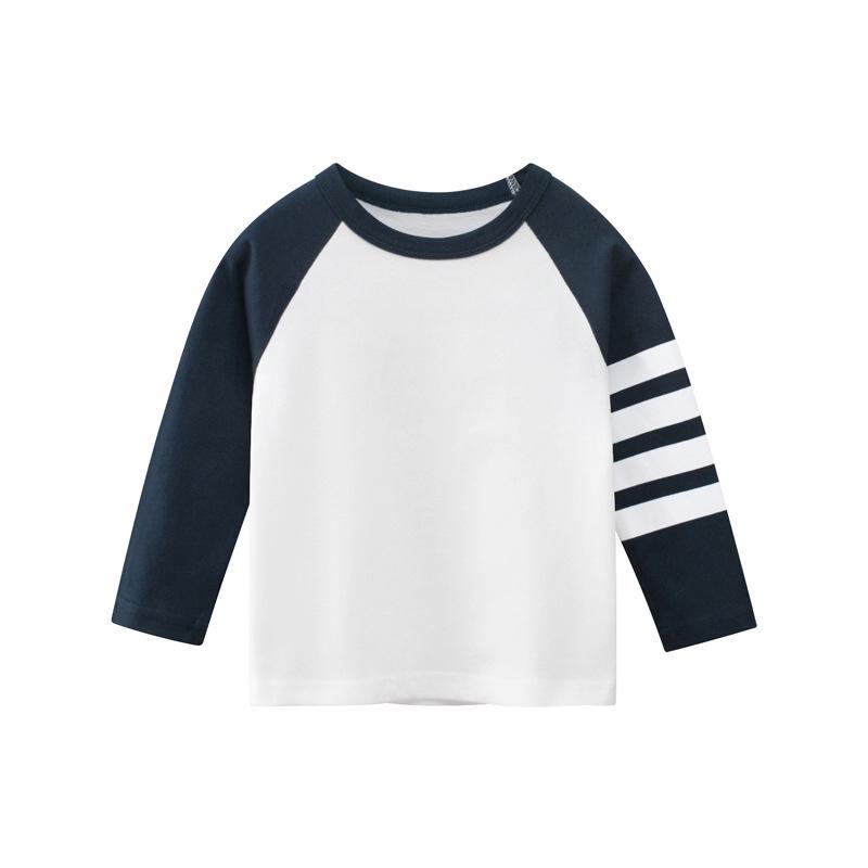 27kids Spring 2024 Children's Long-Sleeved T-Shirt Bottoming Shirt for Babies