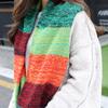 Fashion Women Warm Knit Neck Circle Cowl Snood Multi-purpose Scarf