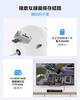 Image Color Dome Security Camera 4K 8 Megapixels Color Night Vision POE Powered Camera Wired Connection WDR Technology Wide Angle ONVIF Compatible AI