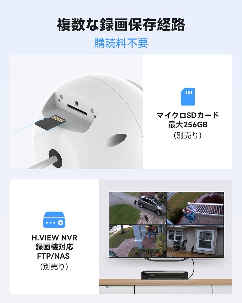 Image Color Dome Security Camera 4K 8 Megapixels Color Night Vision POE Powered Camera Wired Connection WDR Technology Wide Angle ONVIF Compatible AI