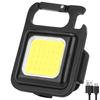 Lampe De Poche - COB - Rechargeable - 500 Lumens - 3 Modes - Noir