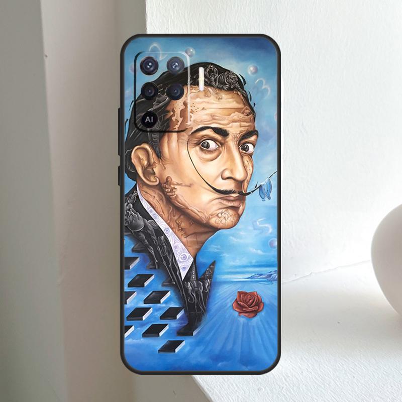 Чехол Salvador Dali Art для OPPO A80 A60 A40 A5 A6 Pro A15 A17 A57 A16 A76 A96 A18 A38 A58 A78 A98 A54 A74 A94