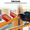 5 Pcs Chicken Cage Cups Bird Hanging Feeders Poultry Water Bowls with Hook Food Bowls for Bunny Pigeon Small Animals