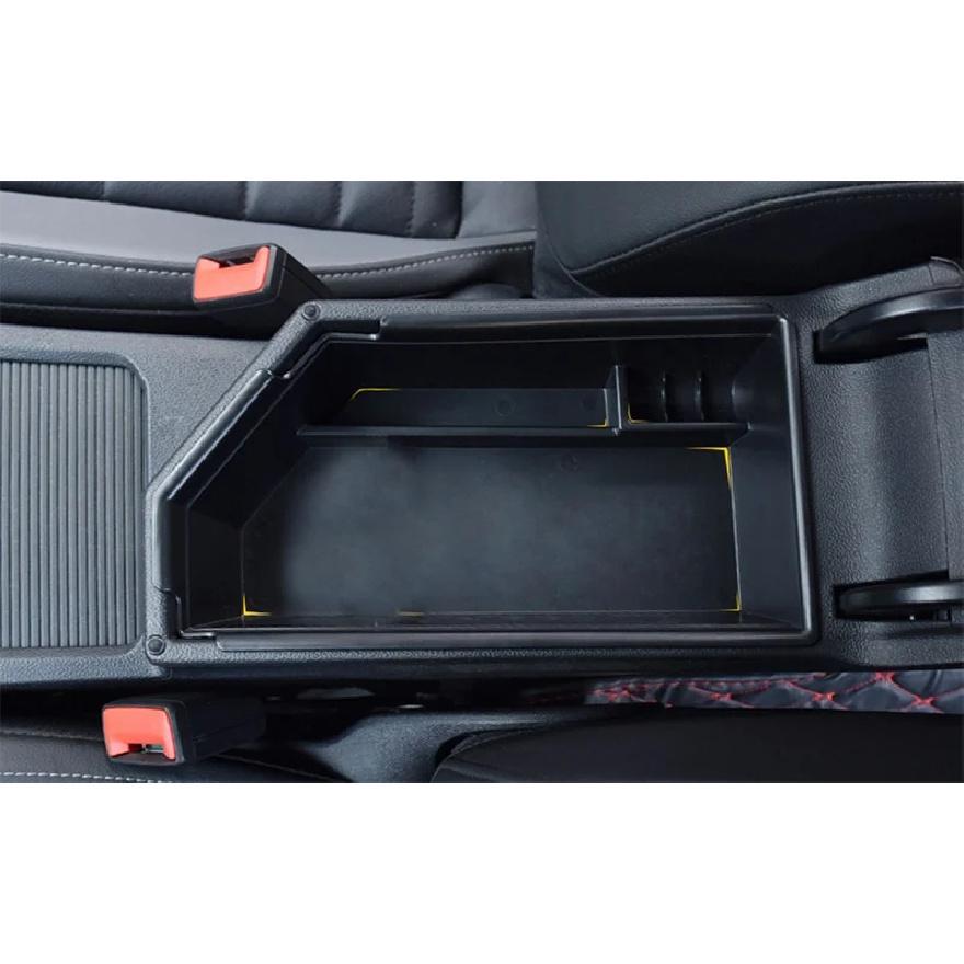 Interior Center Console Organizer Armrest Storage Box for VW Jetta Accessories 2019 2020 2021 2022 2023 (also for Korean)