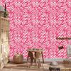 Wallpaper Geometric pattern powder pink and pink 50x1000