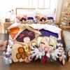 New Fashion 3D Printed Anime Game Blazblue Bedding Set Cartoons Three-piece Set Adult Kid Bedroom Duvet Cover Sets Home Textiles