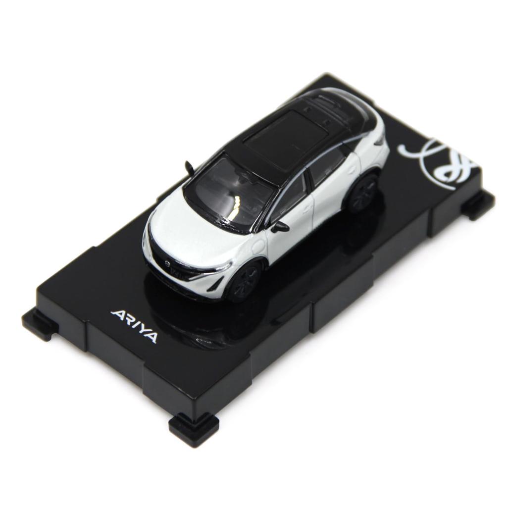 Paudi Model Ariya 2023 1/64 Scale Miniature Car Collection, Finished Product, White