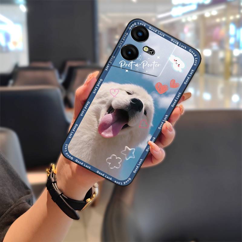 Чехол для телефона TPU с полной оберткой для Tecno Pova Neo3/LH6N, симпатичный модный дизайн, противоударный силиконовый протектор для телефона, прочный