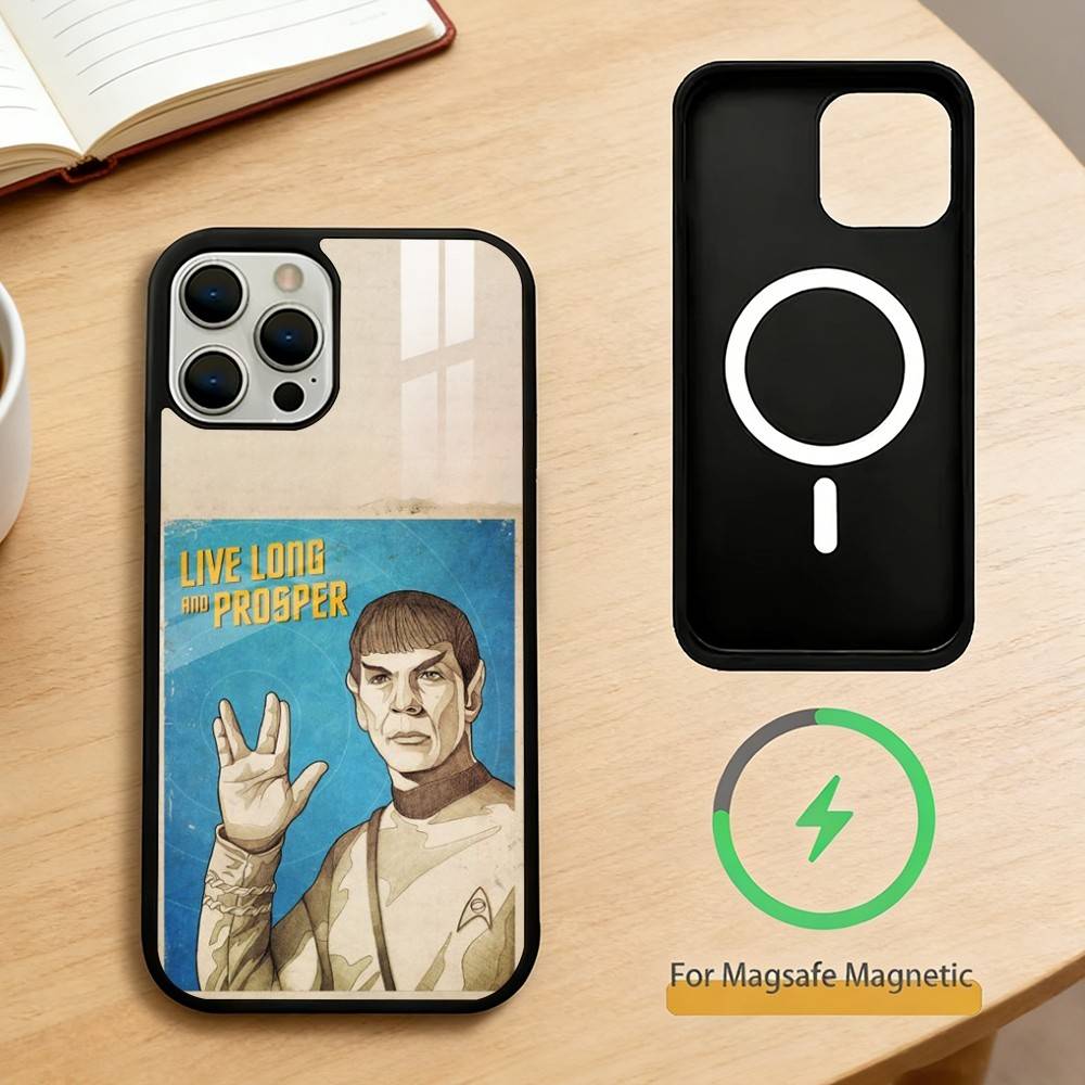 Classic S-Star T-Trek S-Ships Phone Case For iPhone 14,16,15,13,17,12,Plus,Pro,Max Magnetic For Magsafe Frosted Cover