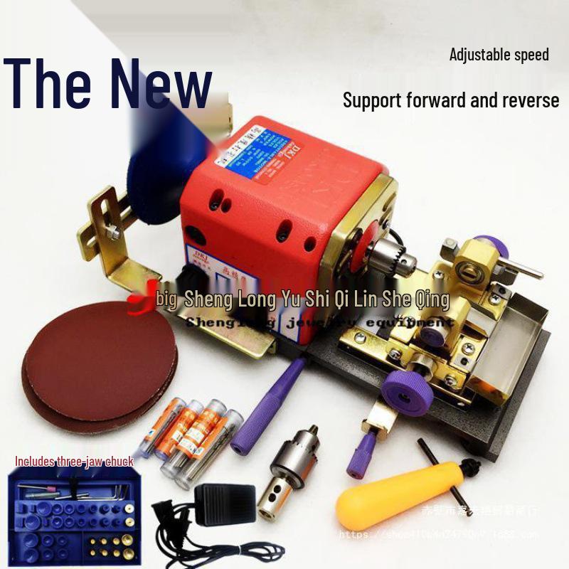 Pearl Punching Machine: Professional Mini Bead Driller for DIY Jade & Buddhist Beads