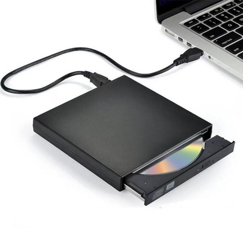 Внешний USB-накопитель USB 2.0 Внешний комбинированный привод DVD-дисков CD-RW для записи портативных ПК Настольный компьютер