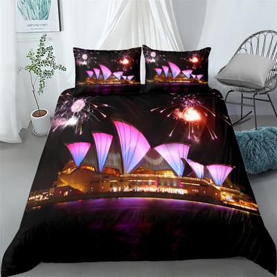 Комплект постельного белья Opera House 3D Duvet Cover Set King Queen Double Full Twin Single Size