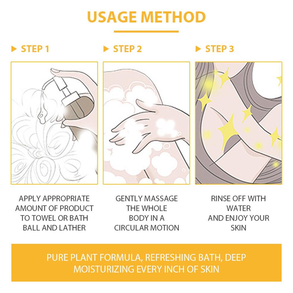 Curcuma Kojic Жидкое мыло 250 мл Очищающий гель для душа для тела Деликатная пена Нежный гель для душа