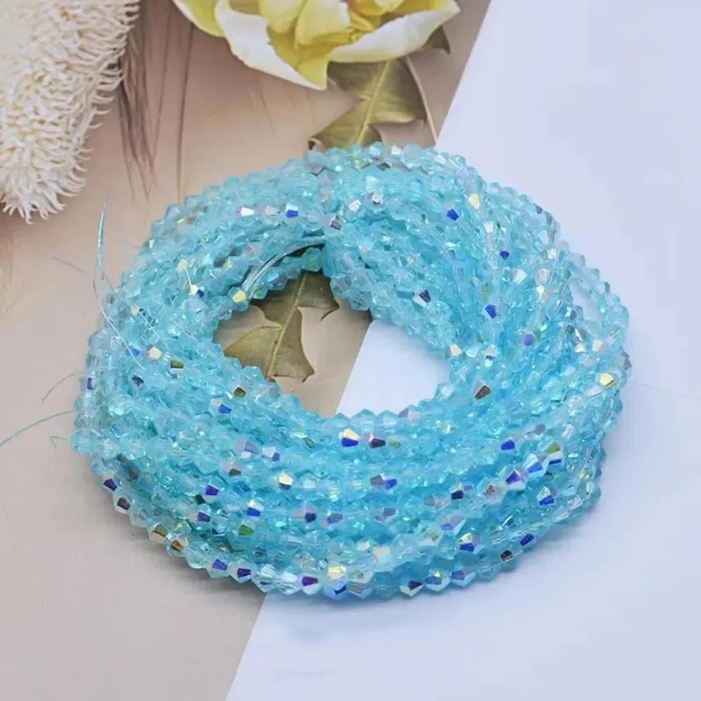 10 шт. Новые 4 мм граненые хрустальные бусины Стекло Цветные Loose Spacer Beads DIY Австрийские граненые хрустальные бусины Для изготовления ювелирных изделий