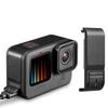 Сменная боковая дверца для GoPro Hero 12 11 10 9, черная пылезащитная крышка для аккумулятора, силиконовый чехол, аксессуары для камеры