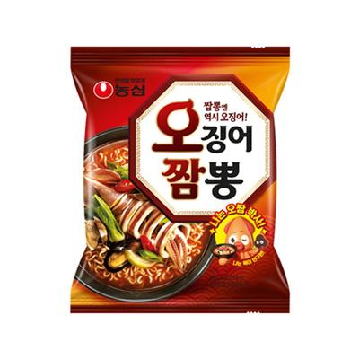 Nongshim Оджингео Джамббонг Рамюн 124г (3 варианта)