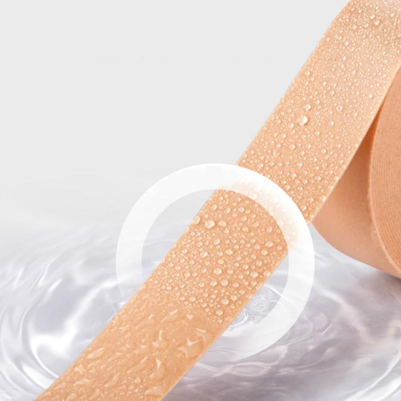 1 рулон, водонепроницаемые, нескользящие, износостойкие, наклейки на заднюю часть пятки, пенопластовая лента, вставки на высоком каблуке, нашивки