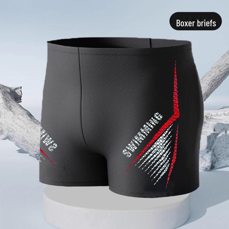 Мужские быстросохнущие нейлоновые плавки - Simple Fashion Hot Spring Swimwear