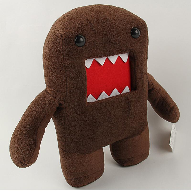 1 шт. 20 см кавайные плюшевые игрушки Domo Kun мультфильм смешной плюшевый игрушечный домик, мягкие игрушки для детей, мальчиков, детей, рождественские подарки