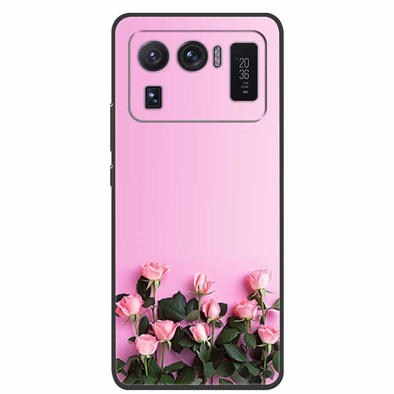 Чехол для Xiaomi Mi 11 Ultra 6.81 Ударопрочный Мягкий силикон ТПУ Задняя крышка Чехлы Для Xiaomi11 Ultra Телефон fundas Mi11 Ultra Милый