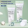 100Pcs/set Makeup Remover Pads Soft And Breathable Circular Double-Sided Pearl Textured Cotton Pads For Daily Facial Cleaning