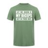 Let Me Know If My Biceps Get In Your Way Tshirt Funny Gym T Shirts Fitness Humor Da833