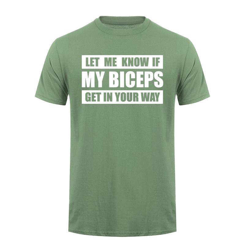 Let Me Know If My Biceps Get In Your Way Tshirt Funny Gym T Shirts Fitness Humor Da833