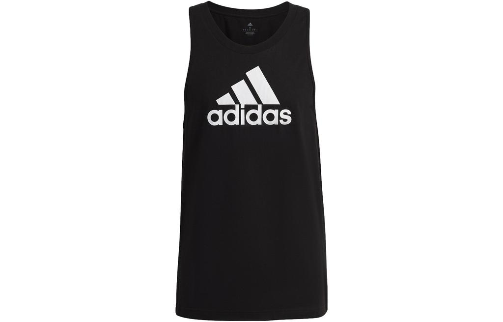 adidas Майки мужские черные с круглым вырезом умеренные другие HJ9686