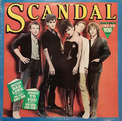 12-дюймовая пластинка SCANDAL - Scandal 5C38194 Columbia 1982 US Рок Б/У