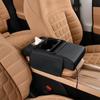Universal Car Armrest & Tissue Charging Box: Extended & Thickened Four-in-One Heightening Pad