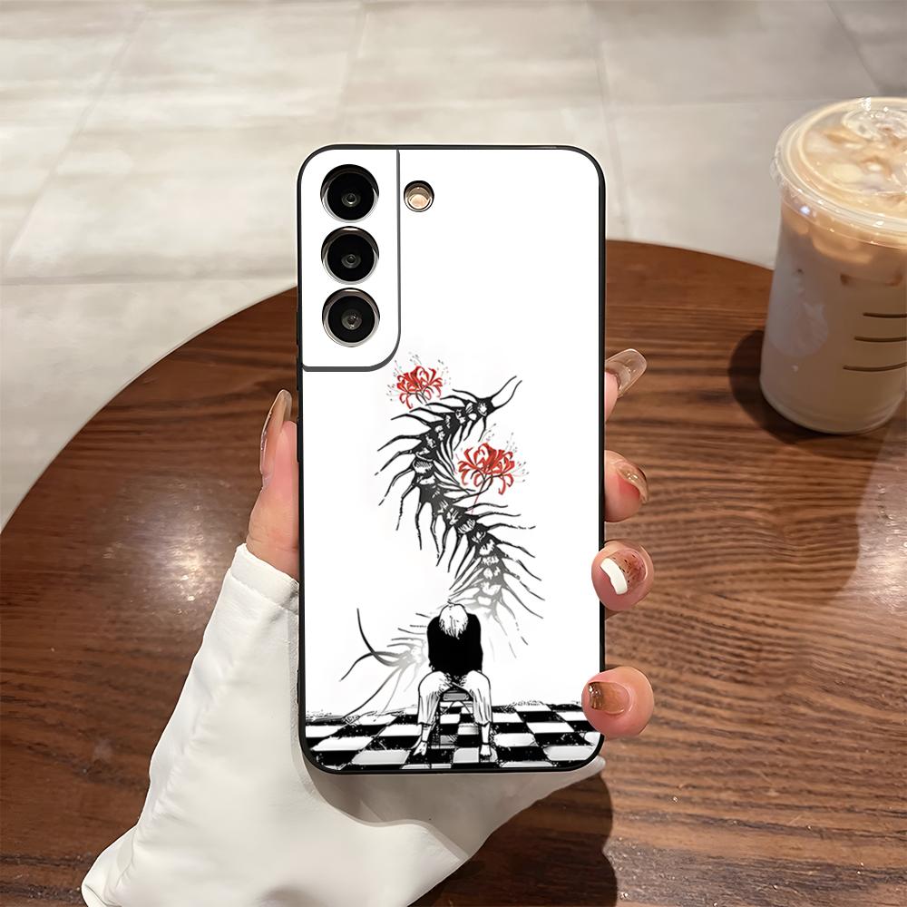 Крутой аниме чехол Tokyo Ghoul для телефона Samsung S26 S24 Ultra S25 S23 Fe S22 S20 S21 Plus A54 A34 A53 A16 Задняя крышка