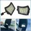 2 шт. для V40 V50 C30 C70 S40 S60 S80 V50 V70 XC70 XC90 XJ XF XK/XKR Новая светодиодная лампа под зеркалом заднего вида (подсветка лужи)
