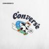 Converse Модная молодежная футболка с принтом, короткий рукав