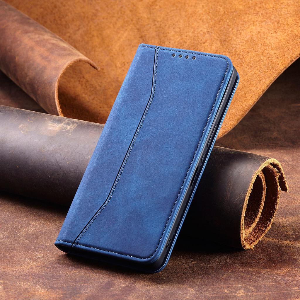 Магнитный кожаный флип-чехол для Samsung A51/A21S/S10/A20E - популярный защитный чехол