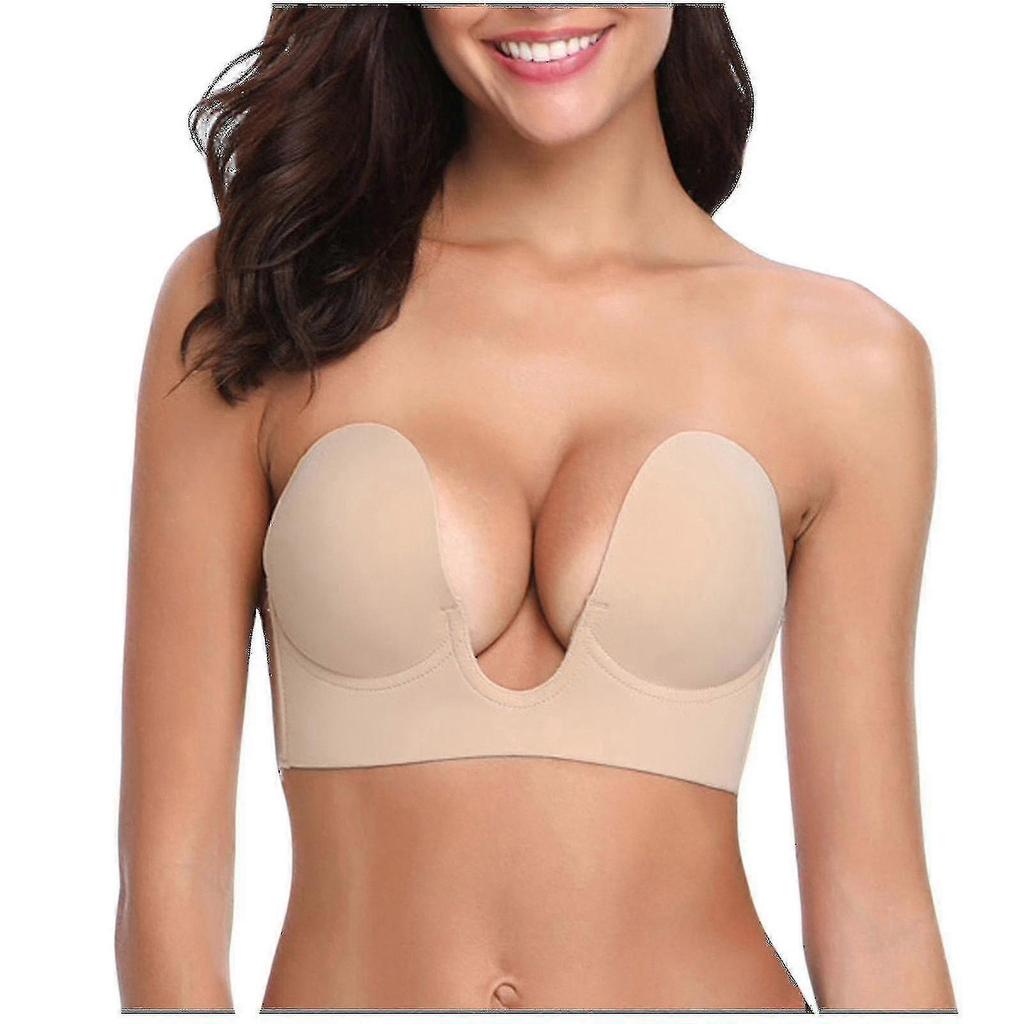 Women Sticky Bra Strapless Backless Bra Self Adhesive Bra Invisible Push Up Bra High Quality