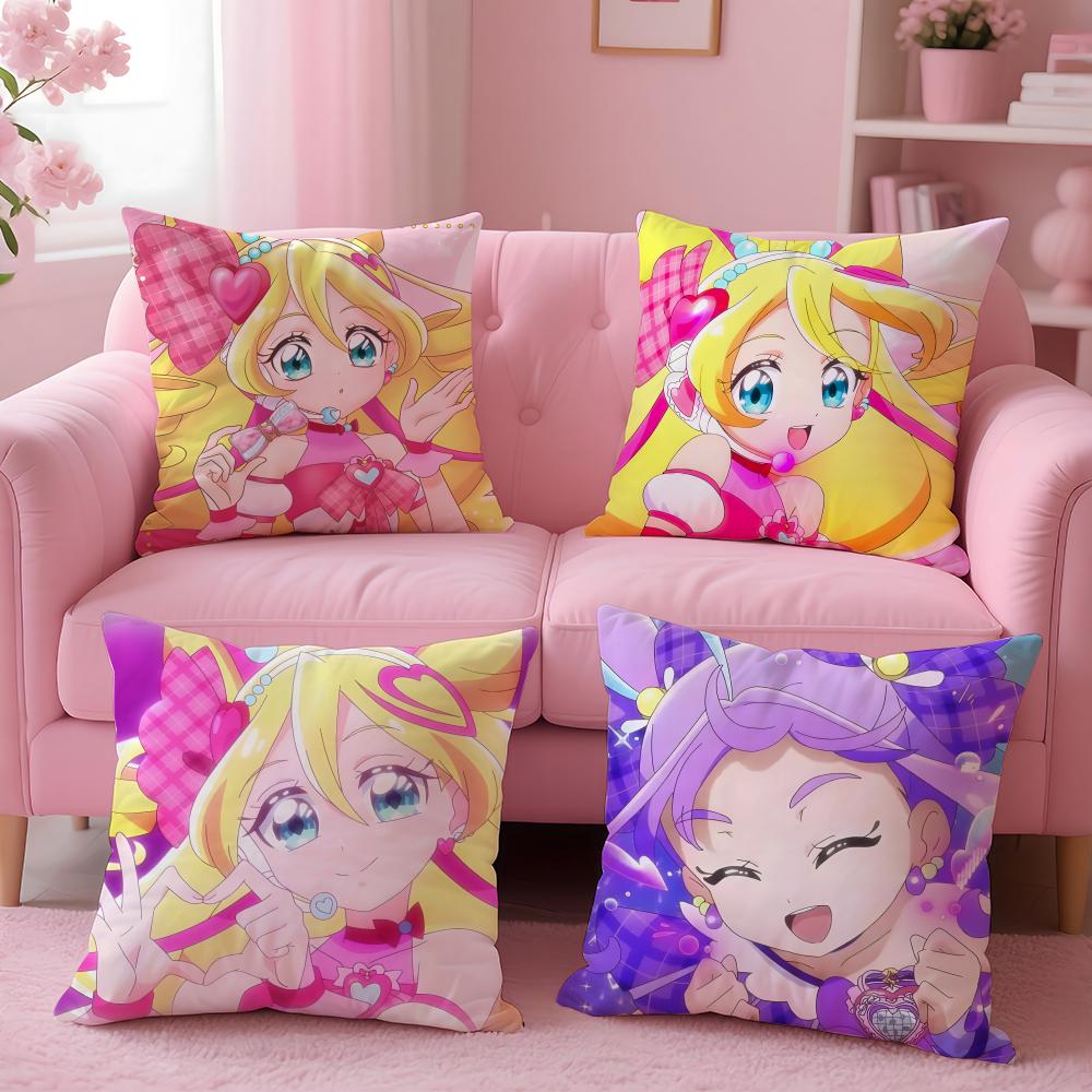 Горячая YYYou и Idol Pretty Cureed Чехол для кушона Удобный Прочный Чехол для подушки Многоцелевой для Дома Офиса Автомобиля Дивана