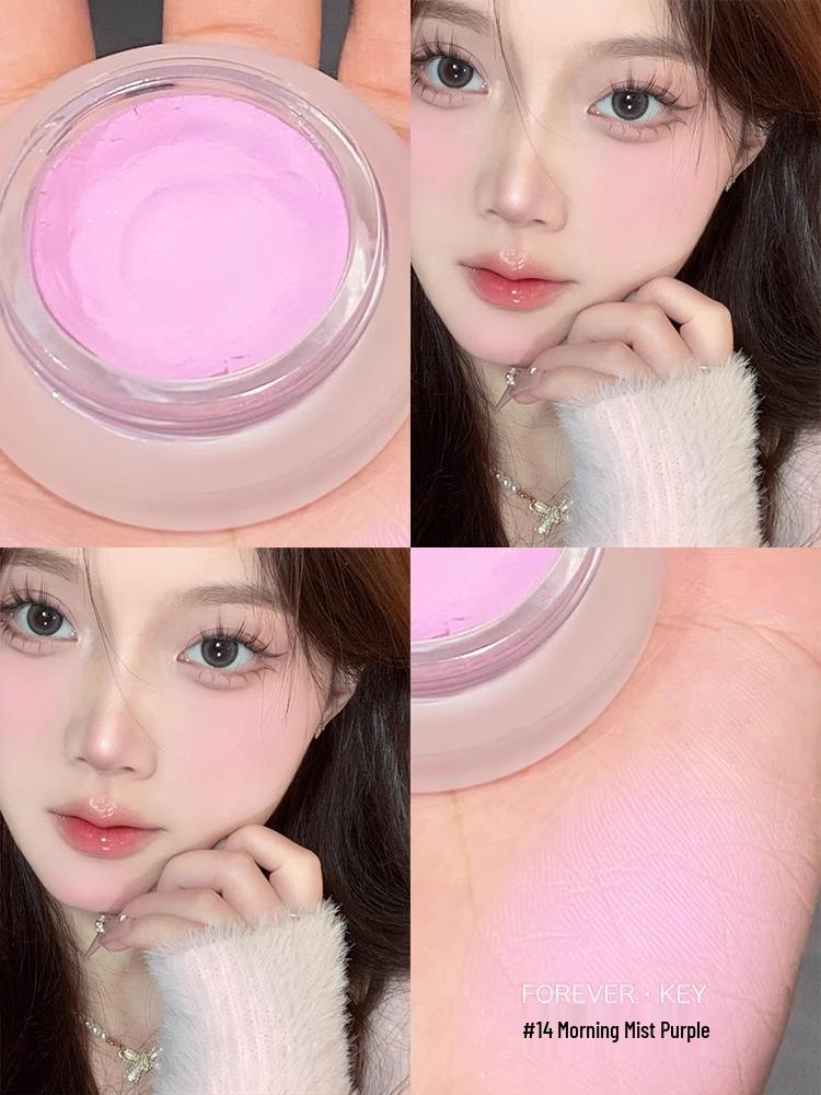 Foreverkey Расширяющийся румяна и тинт для губ 4г: Кремовые румяна и тинт для губ двойного назначения