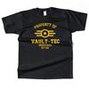 Property of Vault Tec Graphic T Shirt Street Casual Style Tee for  Women