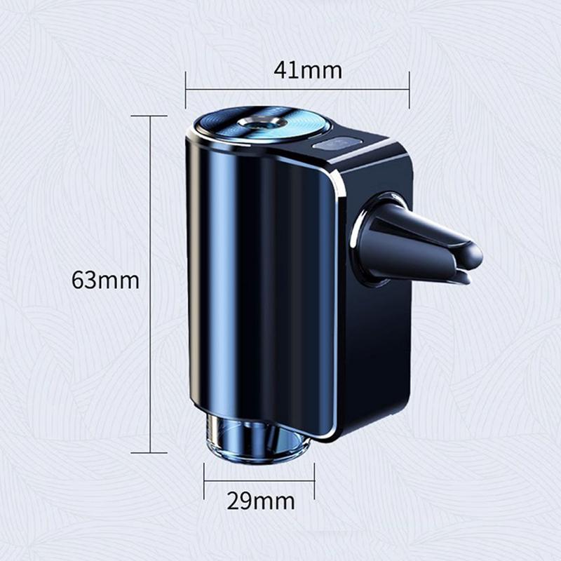 Smart Car Fragrance Diffuser Automobile Aromatherapy Air Freshener Car Interior Deodorizer Light Scent Start Stop Aromatherapy