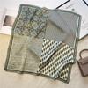 70 * 70cm New Silk Small Square Scarf For Women'S Neck Protection Professional Scarf Versatile Hair Tie Headscarf Scarf