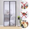 No Punching Magnetic Screen Door Curtain Anti Mosquito Insect Fly Bug Automatic Closing Door Curtain Multi Size Mesh Nets