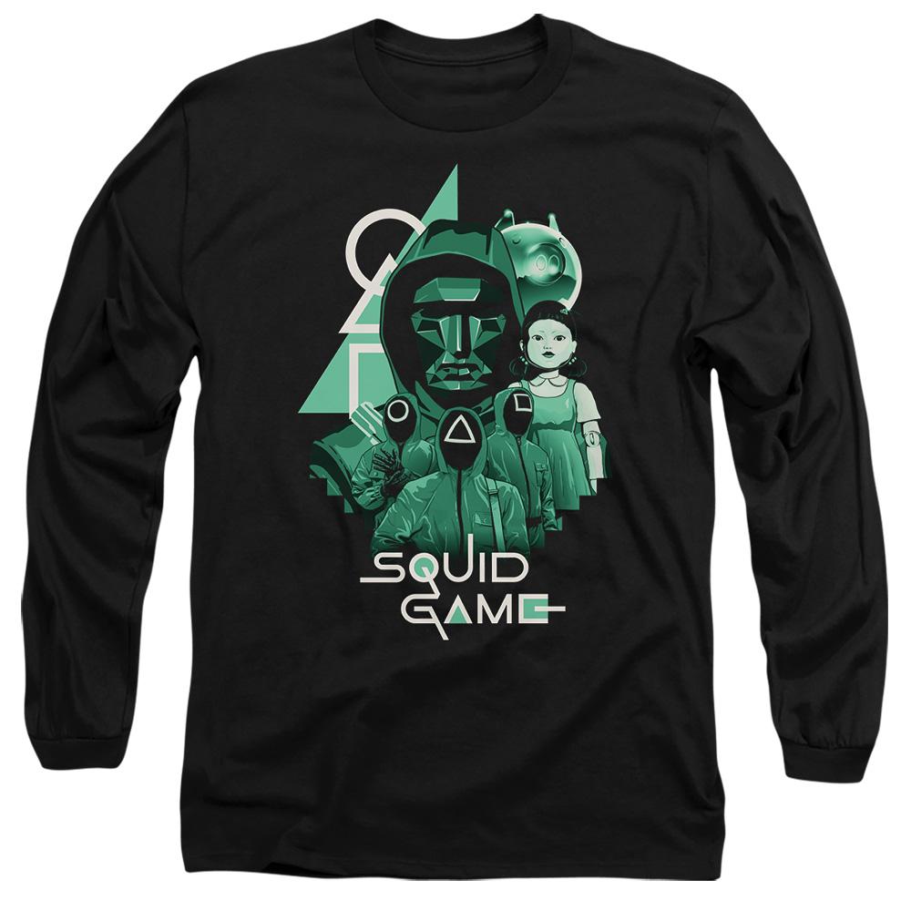 Squid Game Unisex Adult Front Man Group Shot T-Shirt