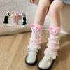 Baby Cute 3D Cartoon Doll Calf Leg Warmers for Kids Girls Fashion Children Knitting Sock Soft Cotton Autumn Leg Warmers Knee Socks